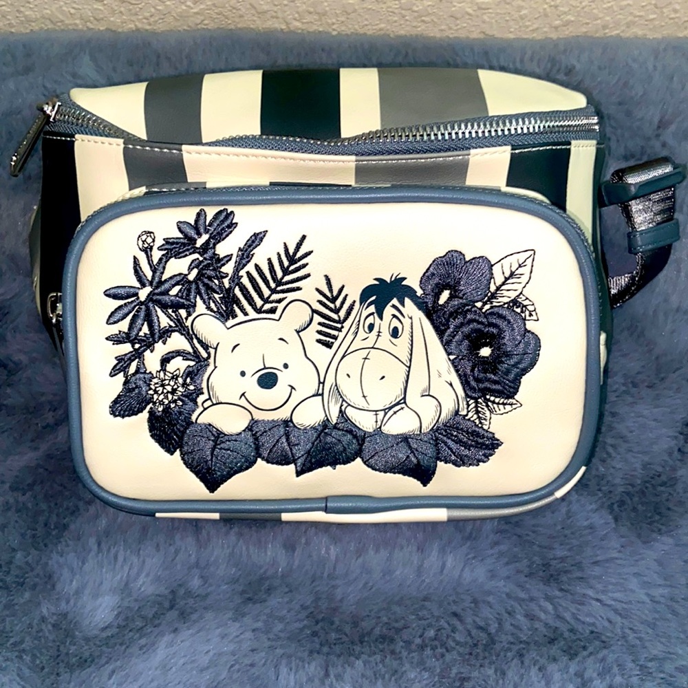 Loungefly Disney Winnie The Pooh Striped Fanny Pack - Gem